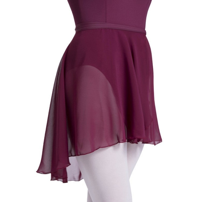 Bloch Repertoire Asymmetrical Wrap Kjolar Dam Vinröda | SEJBT45281