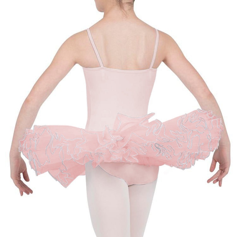 Bloch Silvana Diamante Tutu Leotarder Barn Rosa | GSEEC96861