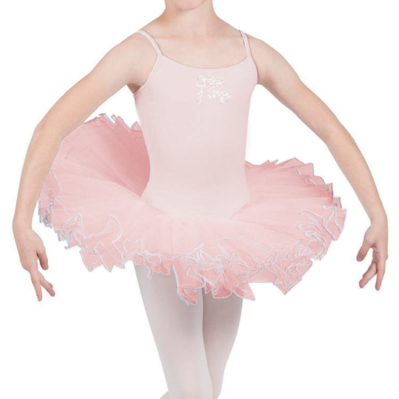 Bloch Silvana Diamante Tutu Leotarder Barn Rosa | GSEEC96861