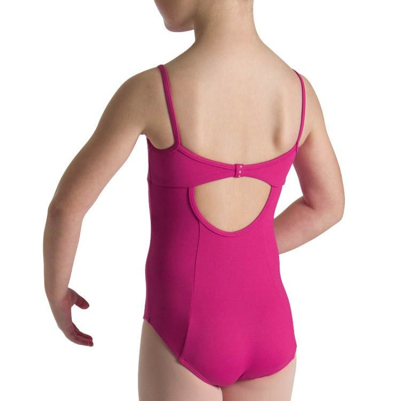 Bloch Sugar Bow Back Leotarder Barn Rosa | SENZX18595