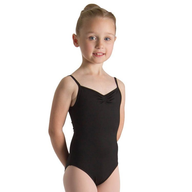 Bloch Teresa Pinch Front And Back Leotarder Barn Svarta | GSEEC71485