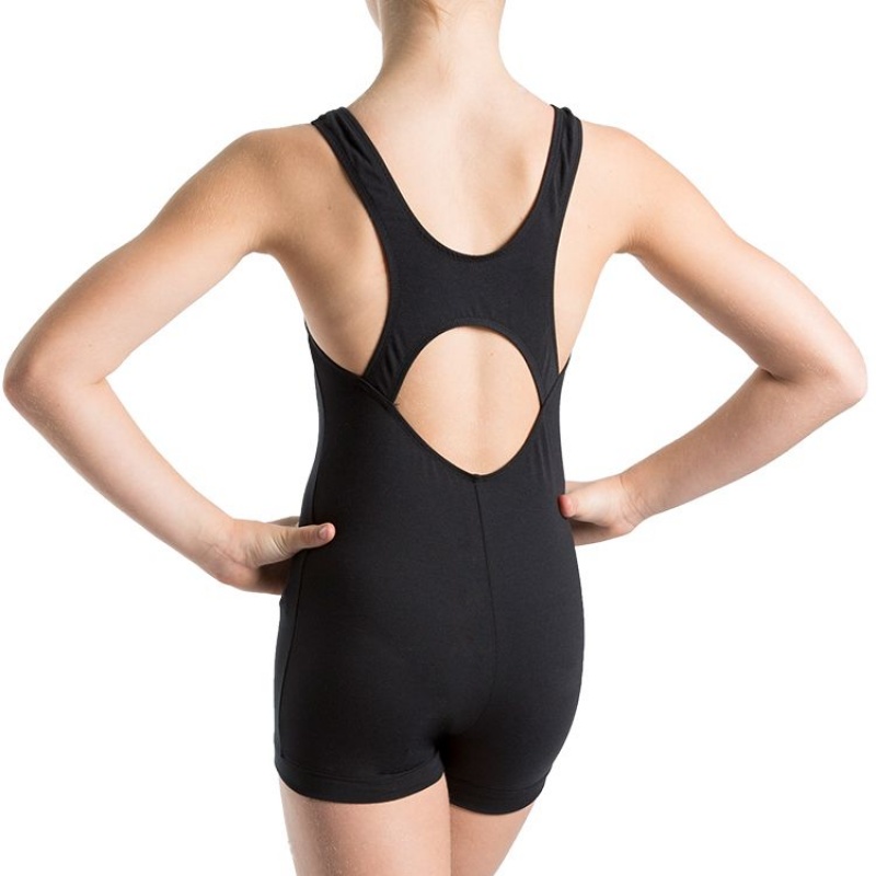 Bloch Toni Cut Out Tomboy Unitards Barn Svarta | DSEKV46757