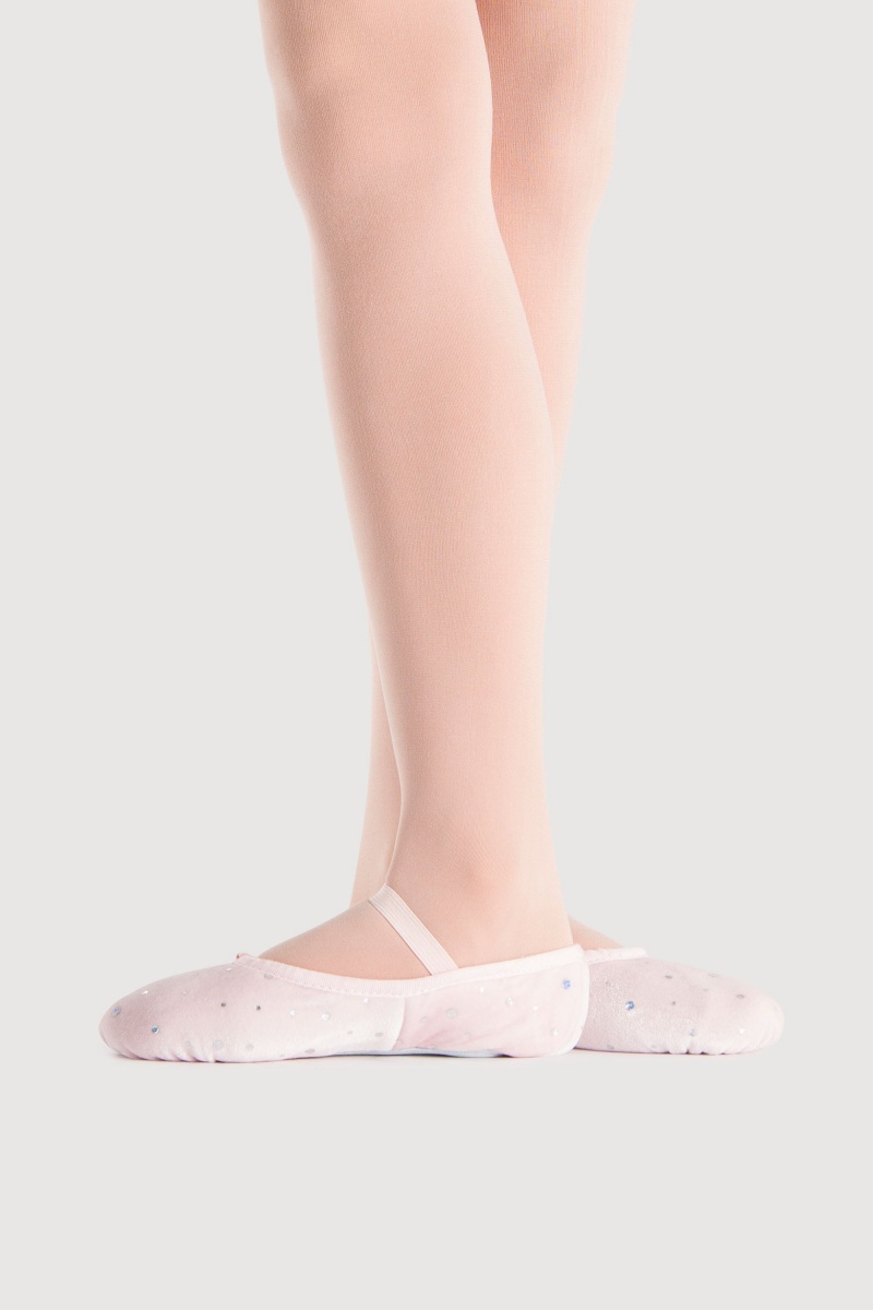 Bloch Velvet Bunny Hop Girlss Ballerinas Barn Rosa | SEZPD67716